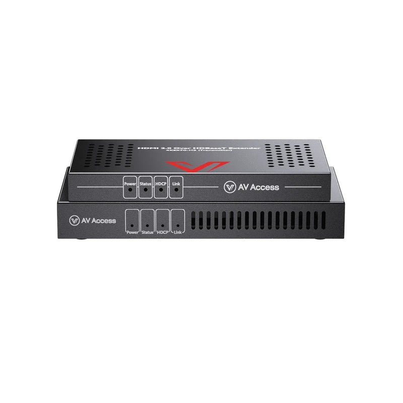 AV Access 4KEX70-H2 4K HDMI 2.0 HDBaseT Extender, Supports HDCP2.2, HDR10, 2-Way IR, PoE & RS232 TeckPot