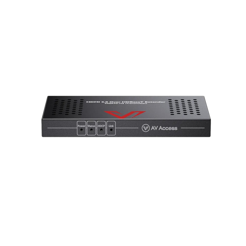 AV Access 4KEX70-H2 4K HDMI 2.0 HDBaseT Extender, Supports HDCP2.2, HDR10, 2-Way IR, PoE & RS232 TeckPot