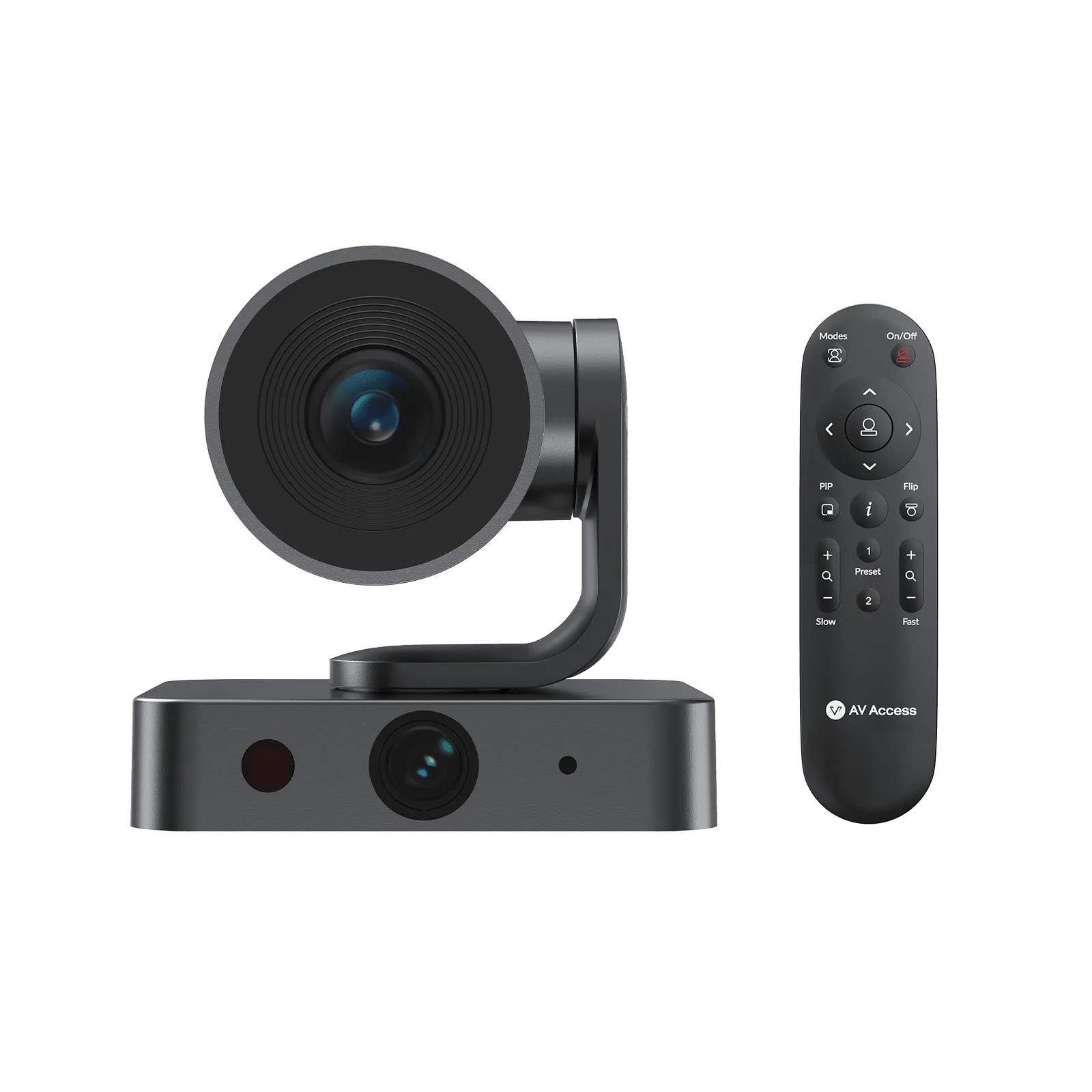 AV Access BizEye P30 4K PTZ Conference Camera | Dual Lens 120° Wide View, 3x Optical Zoom, AI Auto Tracking & Framing